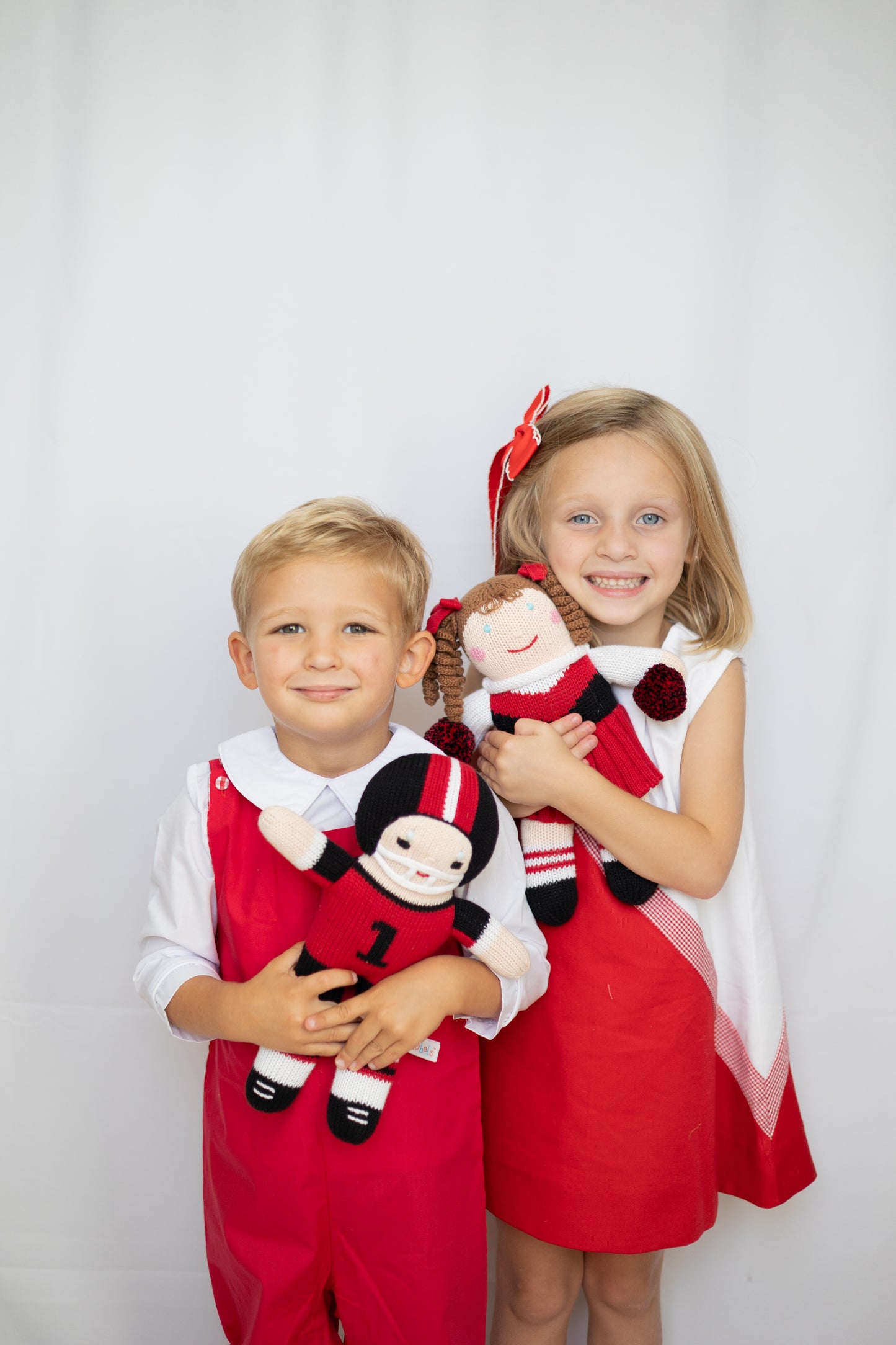 Football Player Knit Dolls