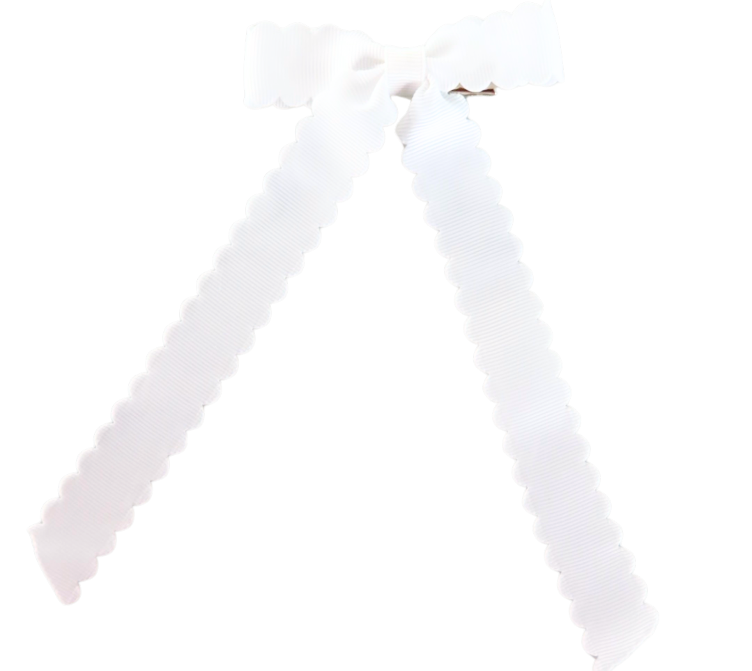 Scalloped Long-tail Bows