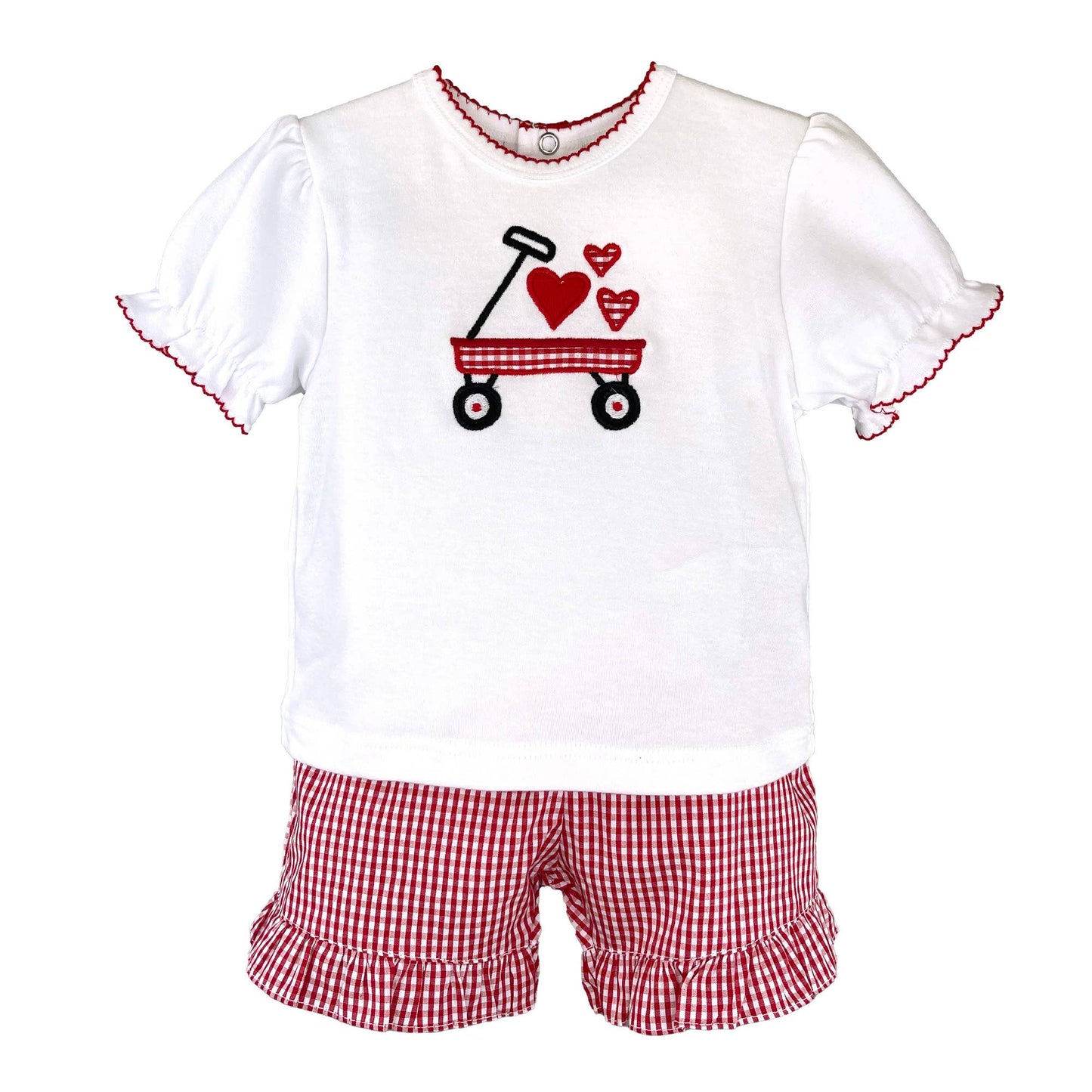 Heart Wagon Shirt & Short Set
