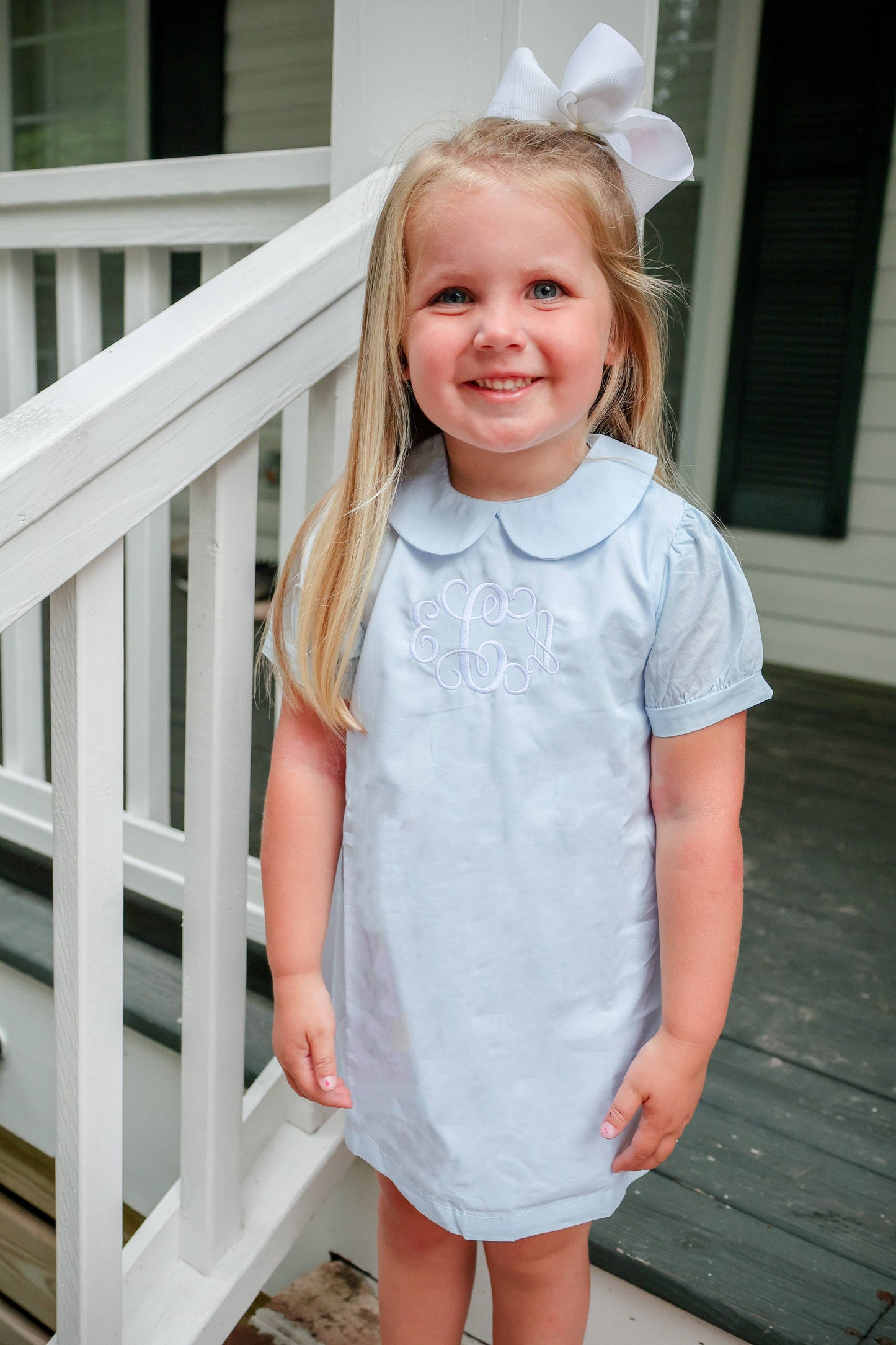 Light Blue A-line Dress