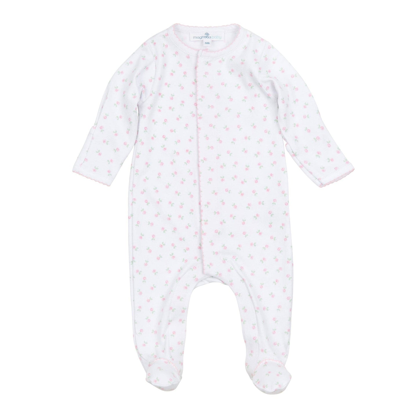 Rosebud Print Print Footie