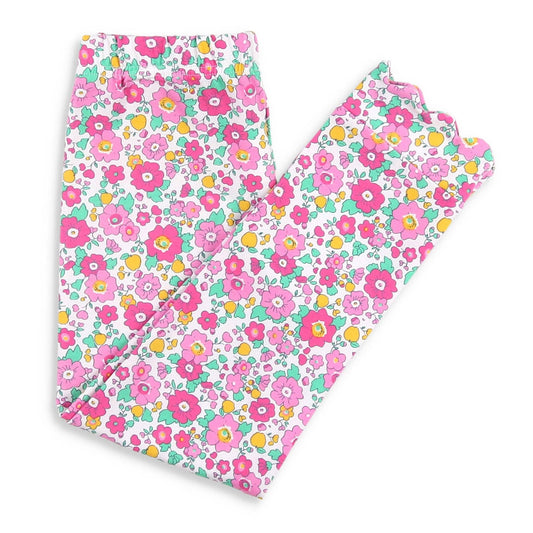 Girls Scallop Leggings