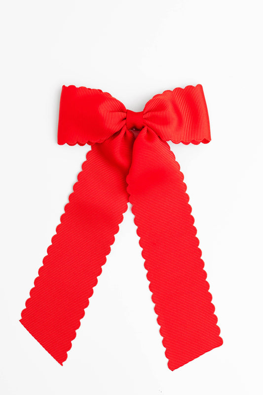 Scalloped Long-tail Bows