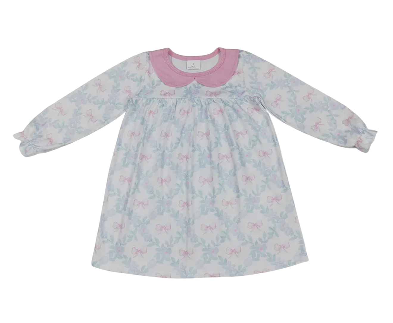 Floral Trellis Bow Dress