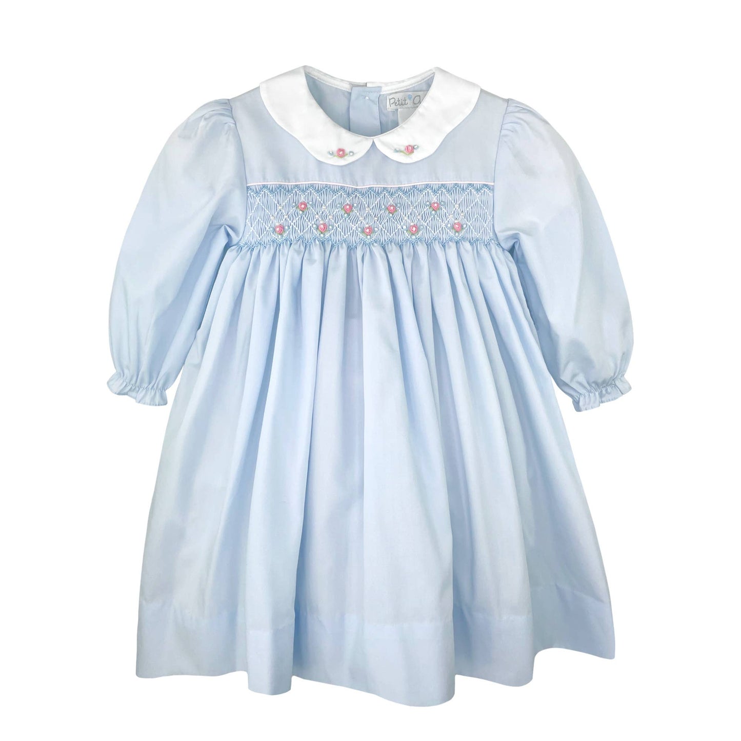 Corded Smock + Scallop Collar Dress
